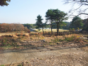 「矢那梅の香園」平成22年12月　施工前建築現場風景画像